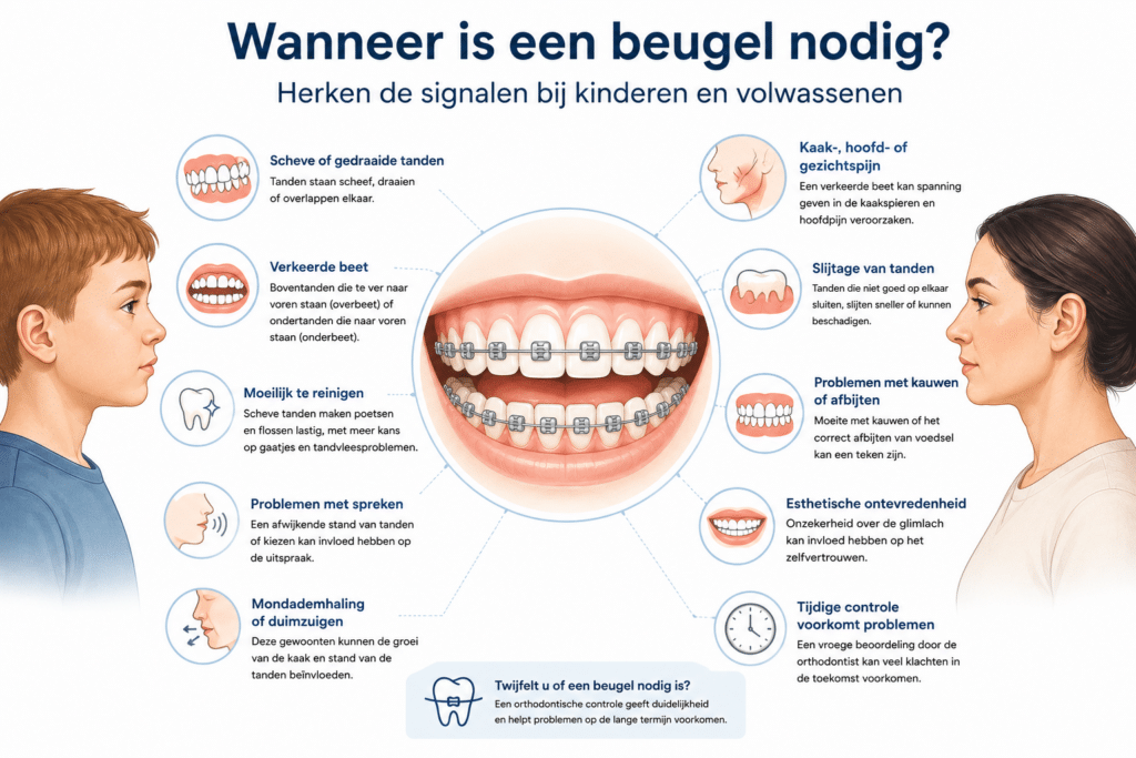 wanneer is een beugel nodig